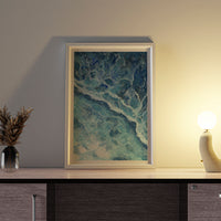 Shoreline print, part of the Close to the Water set of three