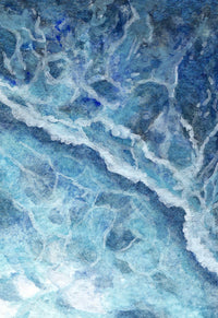 Shoreline coastal art print on Hahnemühle German Etching